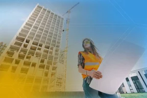 Profissional na construção após captação de 44 bilhões na bolsa