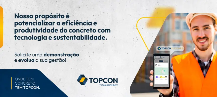 Potencialize a eficiência e a produtividade da sua concreteira. Solicite uma demonstração!