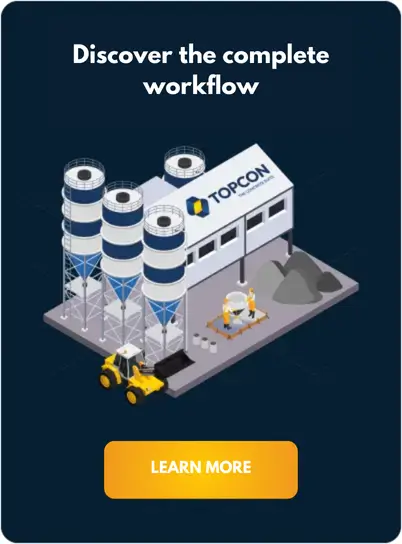 Discover the workflow of concrete plants