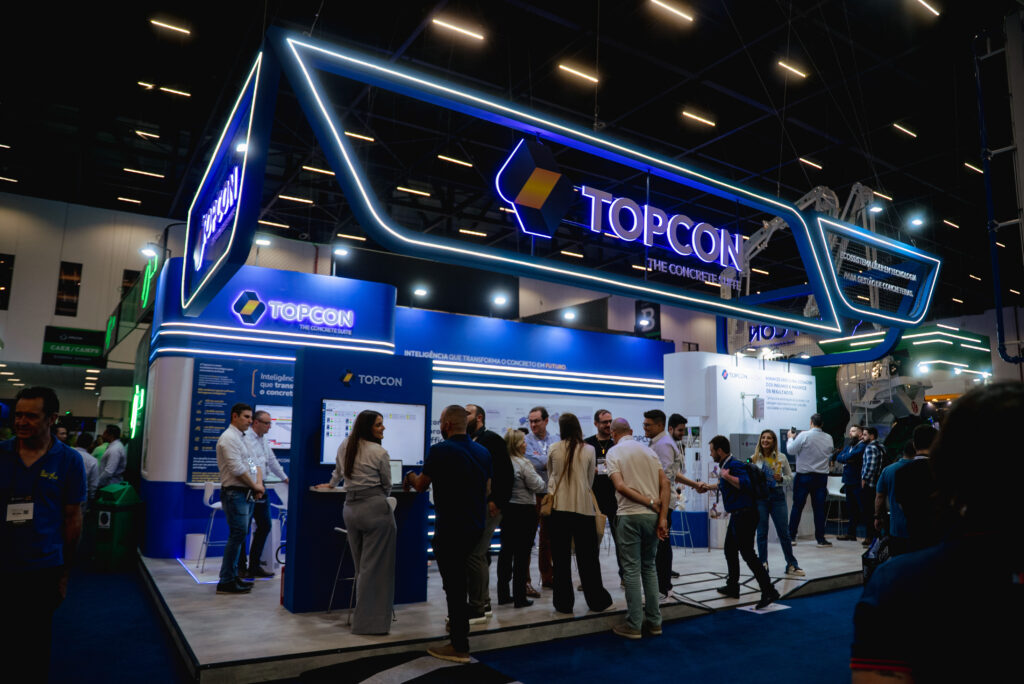 Topcon conquista selo Better Stands na Concrete Show 2025